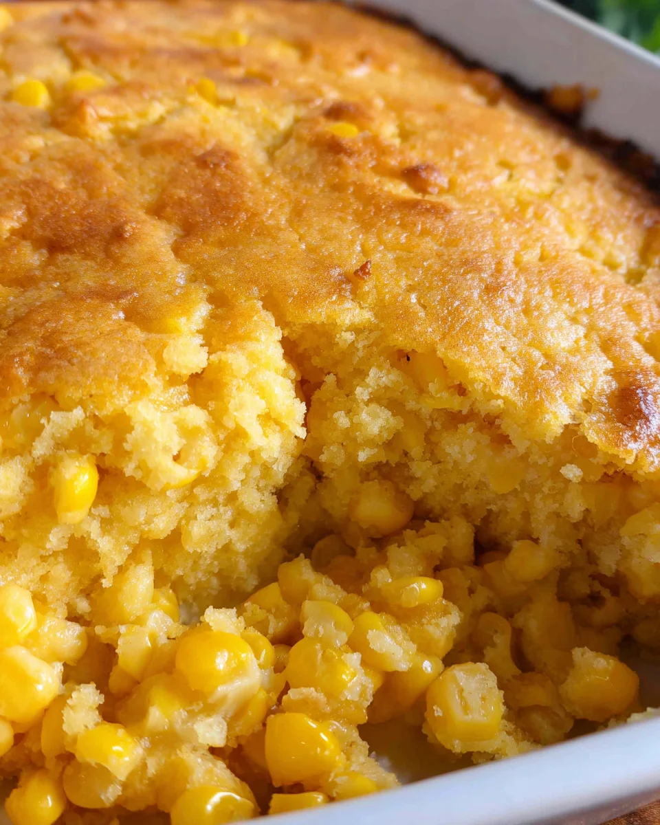 Easy Corn Casserole Recipe