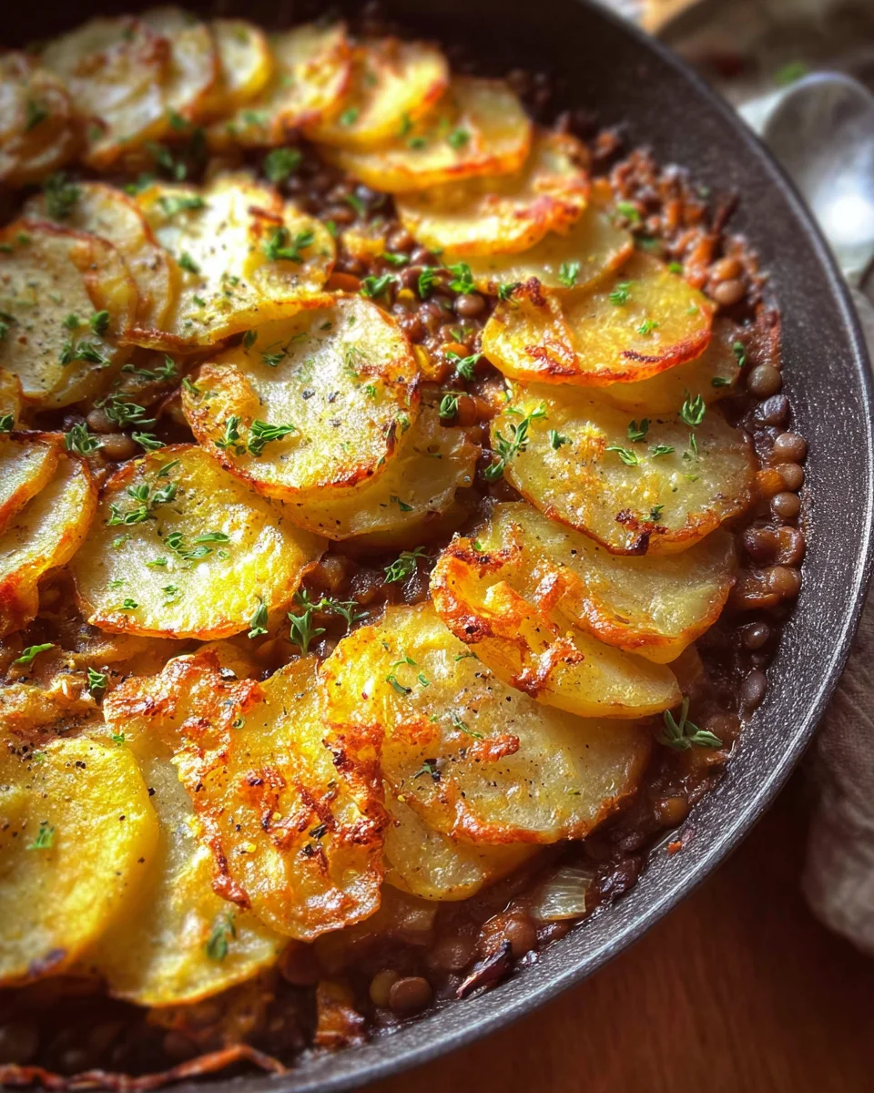 Easy Vegan Hotpot with Lentils