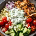 Greek Chicken Bowls