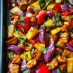 Hawaiian Chicken Sheet Pan