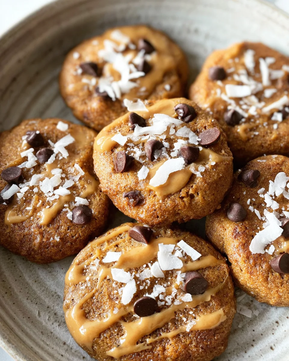 Healthy Peanut Butter Banana Cookies