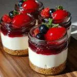 High Protein Cheesecake Jars