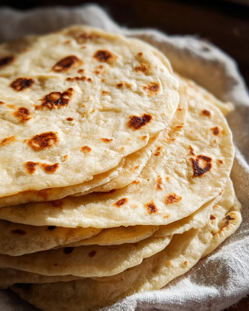 Homemade Flour Tortillas