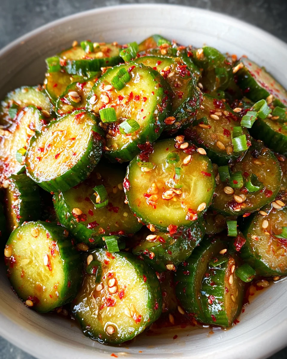 Korean Cucumber Salad