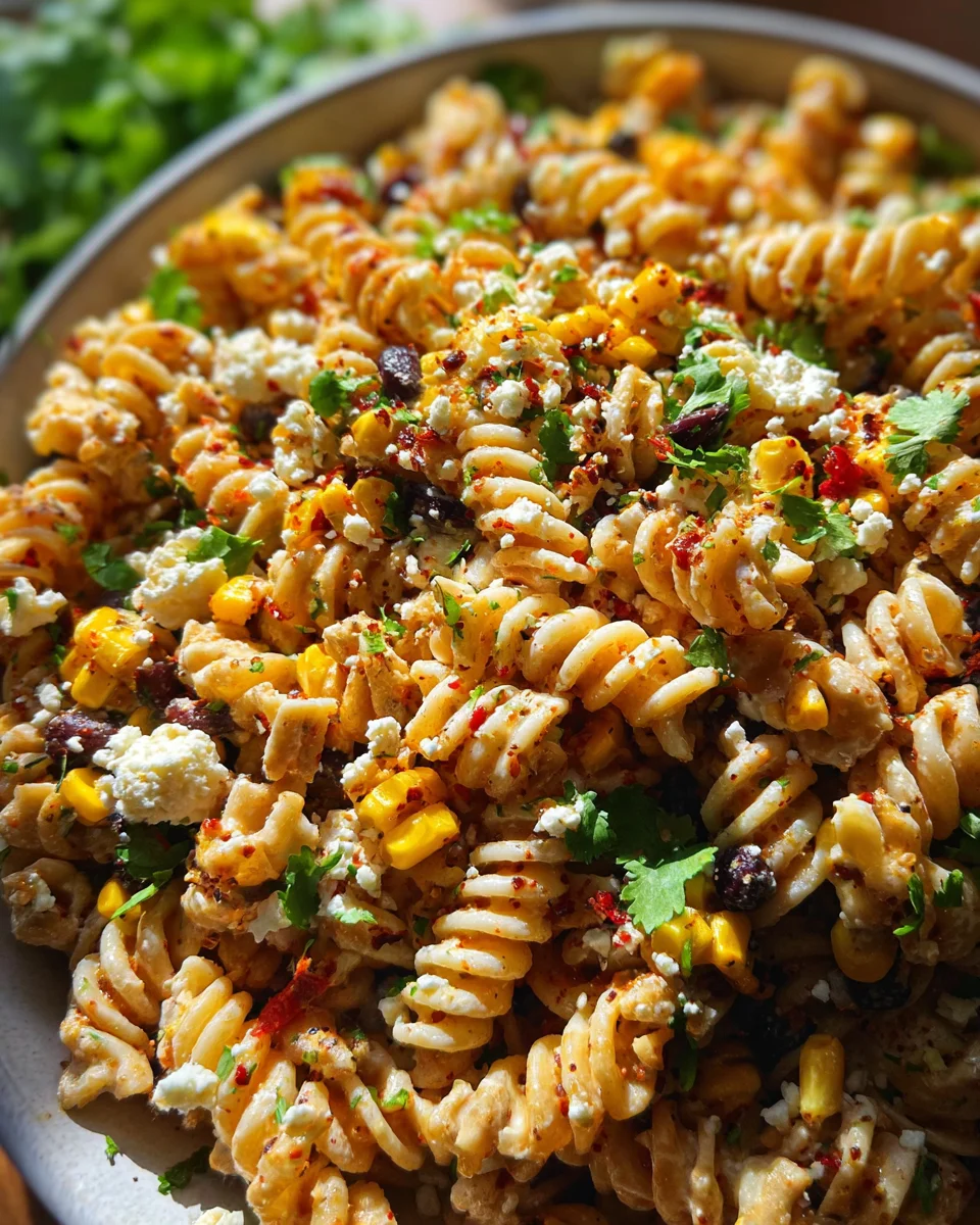 Mexican Street Corn Pasta Salad