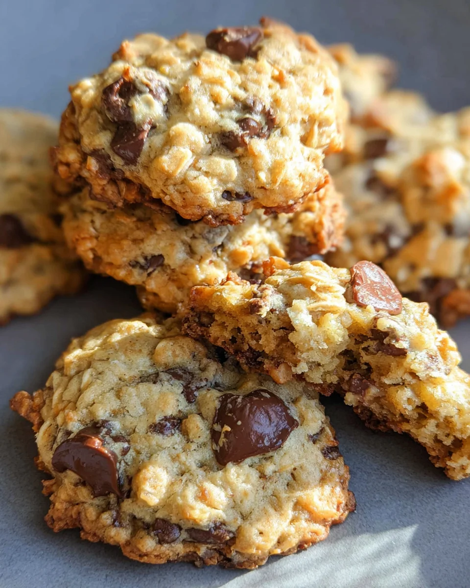 Peanut Butter Banana Cookies