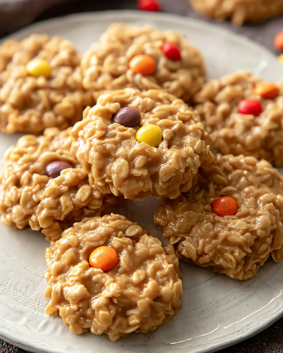 Peanut Butter No Bake Cookies
