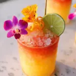 Pineapple Mango Rum Punch Recipe That is Almost too Pretty to Drink