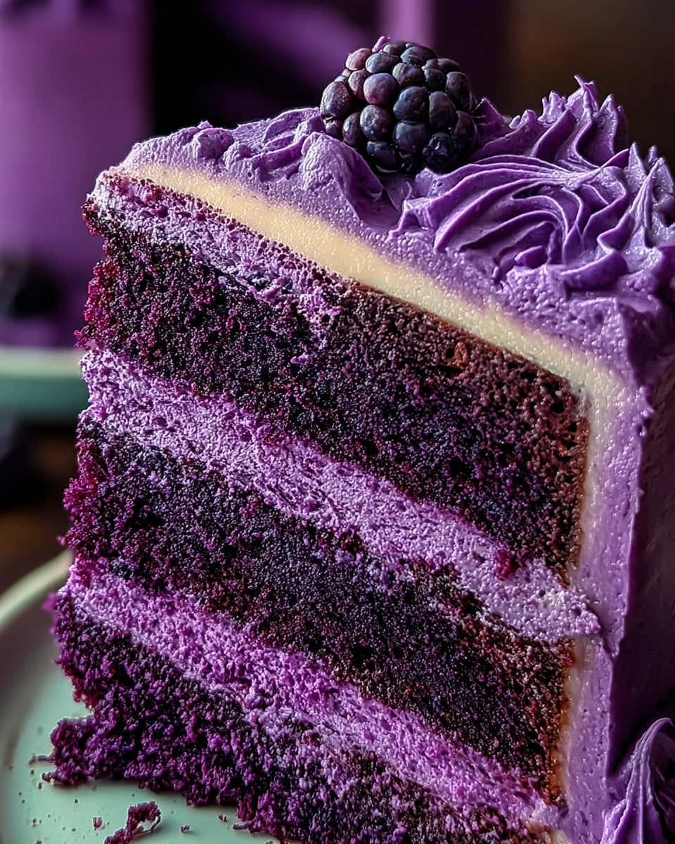 Purple Velvet Cake
