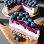Raw Vegan Blueberry Cheesecake