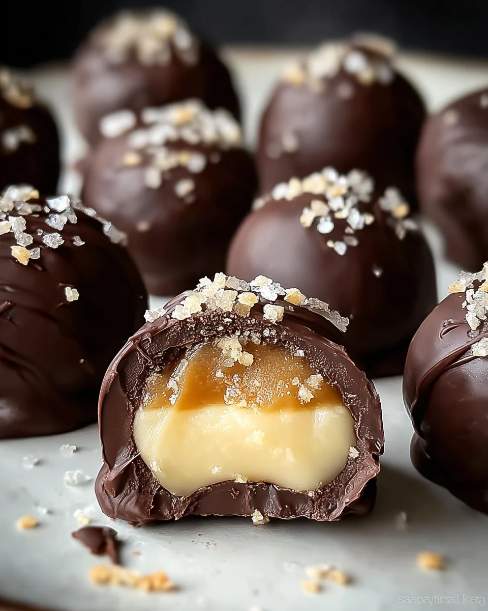 Salted Caramel Truffles