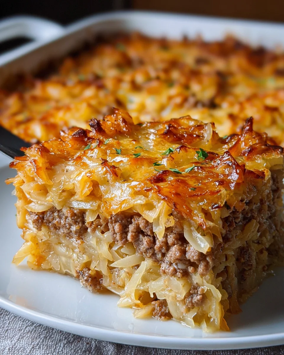 Sauerkraut Casserole