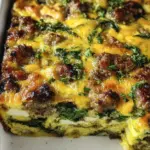 Sausage & Egg Keto Breakfast Casserole