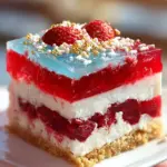Summer Berry Jello Lasagna