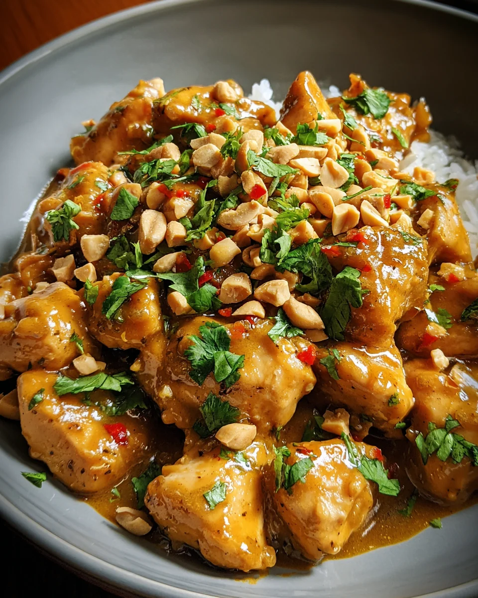 Thai Peanut Chicken