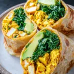 Tofu Scramble Wrap